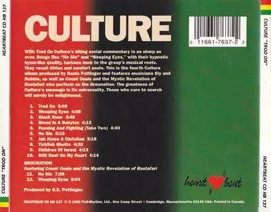 Culture - Trod On (1993) {Heartbeat CD HB 137}