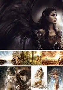 Fantasy erotic art by Luis Royo