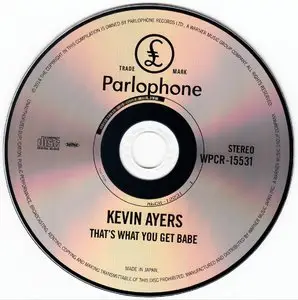 Kevin Ayers - That's What You Get Babe (1980) {2014 Remaster Japan Mini LP SHM-CD Edition WPCR-15531}