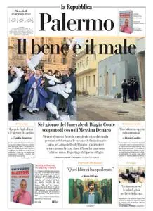 la Repubblica Palermo - 18 Gennaio 2023