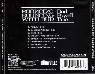 Bud Powell Trio - Bouncing With Bud (1962) [MFSL UDCD 703]