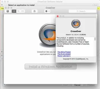 CrossOver 14.1.6 Multilangual Mac OS X