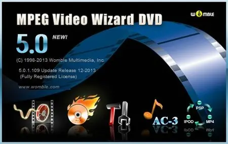 Womble MPEG Video Wizard DVD 5.0.1.109