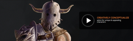 Digitally Painting Armor and Attire for Character Designs in Photoshop