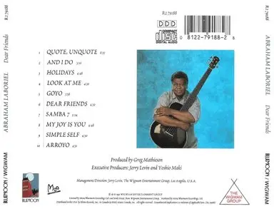 Abraham Laboriel - Dear Friends (1993)