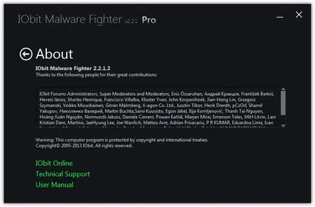 IObit Malware Fighter Pro 2.2.1.2