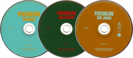 Pentangle, John Renbourn, Bert Jansch - Pentangling: The Collection (2004) 3 CDs Box Set