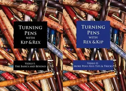 Turning Pens With Kip & Rex