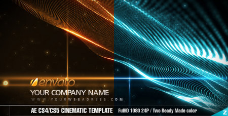 After Effect Project - AE Cinematic Template