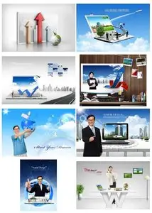 PSD Source Gallery - Business & Technology (Volume 18)