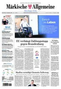 Märkische Allgemeine Jüterboger Echo - 13. September 2018