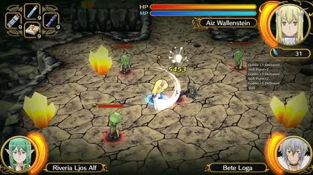 Is It Wrong to Try to Pick Up Girls in a Dungeon Infinite Combate (2020)