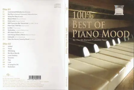VA - 100% Best Of Piano Mood (2CD's) (2006)