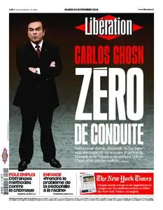 Libération - 20 novembre 2018