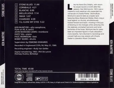 Ken McIntyre - Stone Blues (1960) {Prestige New Jazz OJCCD-1818-2 rel 1993}