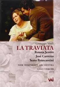 Nino Verchi, The NHK Symphony Orchestra, Renata Scotto, Jose Carreras - Verdi: La Traviata (2008/1973)