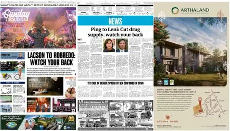 Philippine Daily Inquirer – November 10, 2019