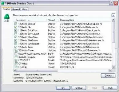 12Ghosts StartupGuard v8.0