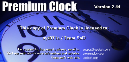 Premium Clock ver.2.44