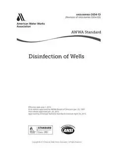 AWWA standard for disinfection of wells