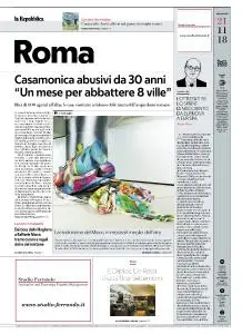 la Repubblica Roma - 21 Novembre 2018