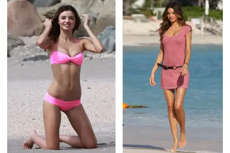 Miranda Kerr - Pink Bikini Photoshoot