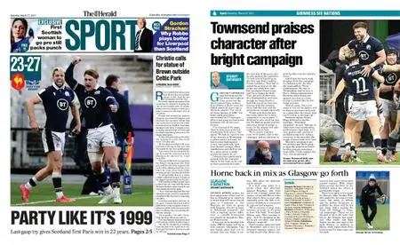 The Herald Sport (Scotland) – March 27, 2021