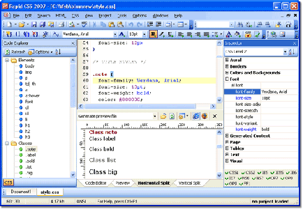 Rapid CSS 2007 8.2.0.79