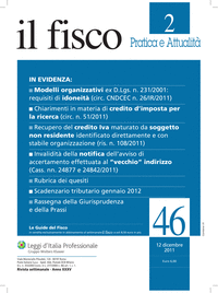 Il Fisco n. 464 del 2011 fascicolo 2