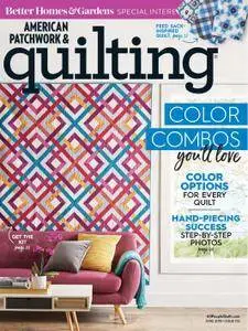American Patchwork & Quilting - June 01, 2018