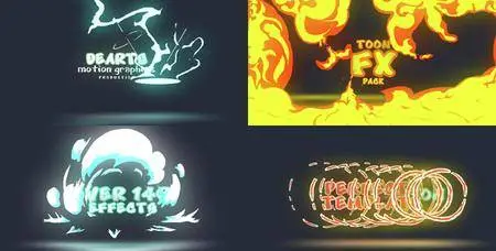 Toon FX Pack - Project for After Effects (VideoHive)