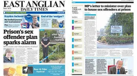 East Anglian Daily Times – August 14, 2018