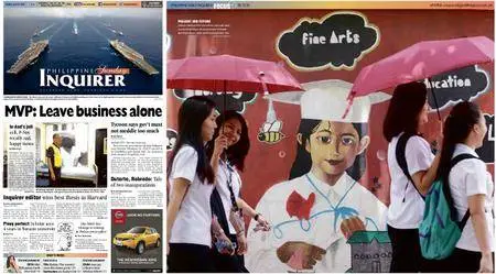 Philippine Daily Inquirer – June 19, 2016