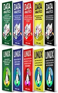 Programming for Beginners: 10 Books in 1- 5 Books of Data Analytics and 5 Books of Linux programming