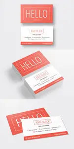 Business Card Template Spark