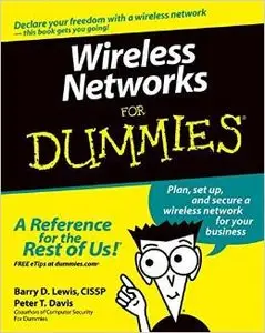 Wireless Networks For Dummies (For Dummies (Computers)) by Barry D. Lewis [Repost] 