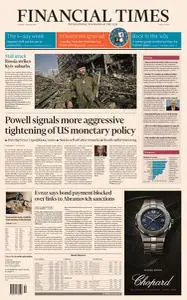 Financial Times Middle East - March 22, 2022