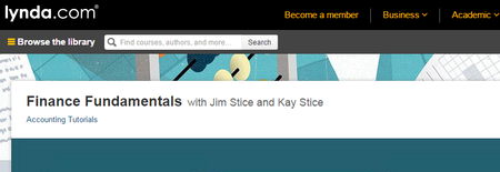 Lynda - Finance Fundamentals