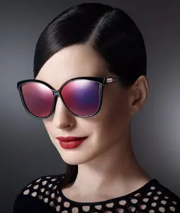 Anne Hathaway by Kai Z Feng for BOLON Eyewear Campaign 2016