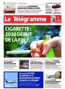 Le Télégramme Landerneau - Lesneven – 28 janvier 2022