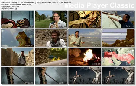 The History Channel - Ancients Behaving Badly Part 4/8:Alexander the Great (2009)