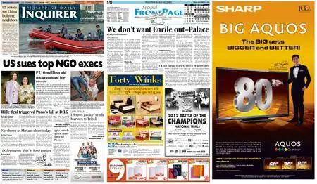 Philippine Daily Inquirer – September 14, 2012