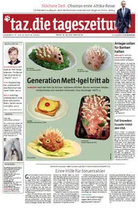 Tageszeitung TAZ vom 28 Juni  2013