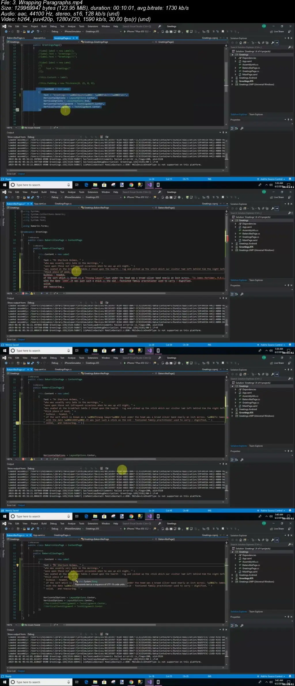 C# From Beginner To Pro - Mobile Apps With Xamarin.Forms #1