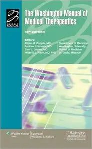 The Washington Manual of Medical Therapeutics, 32nd edition (Spiral Manual Series) (repost)