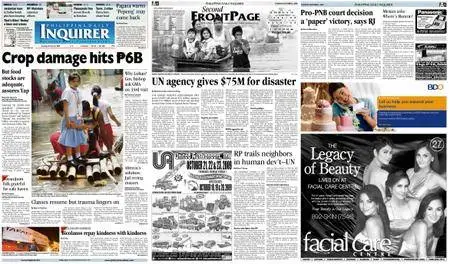 Philippine Daily Inquirer – October 06, 2009