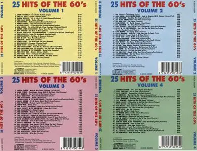 VA - 25 Hits Of The 60's Volumes 1-4 (4CD) (1994) {K-Box}