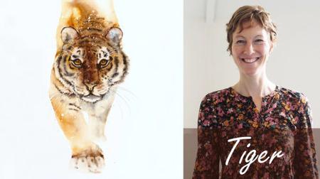 Tiger. A Free-Flow Watercolour Master Class with Jane Davies