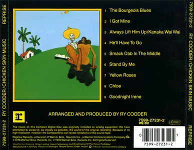 Ry Cooder - Chicken Skin Music (1976) Reissue 1999