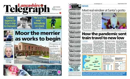 Lancashire Telegraph (Burnley, Pendle, Rossendale) – November 30, 2021